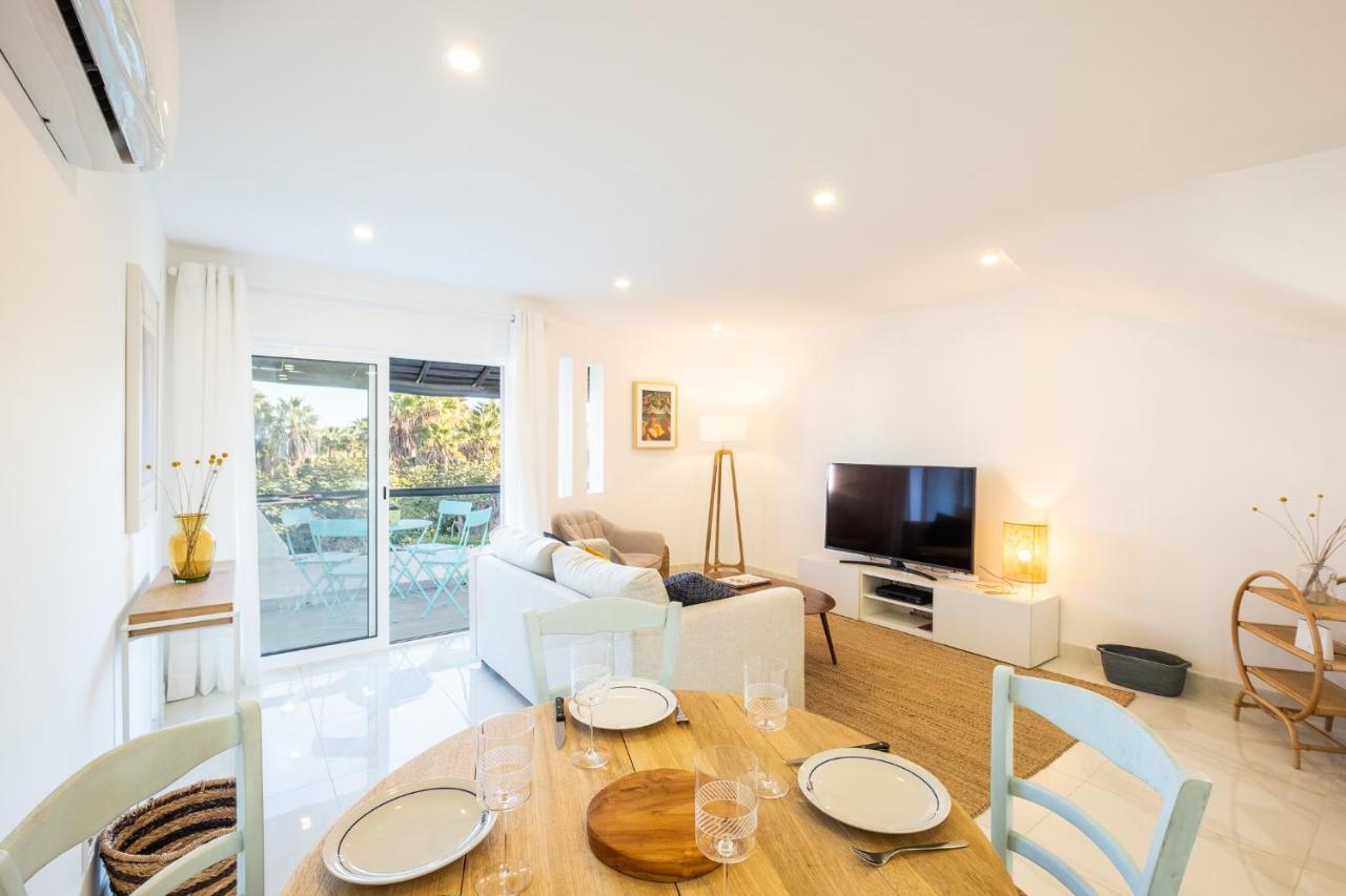 Beach Praia - Sleep 5 - Pool - Free Wi-Fi - Air Con 阿尔布费拉 外观 照片