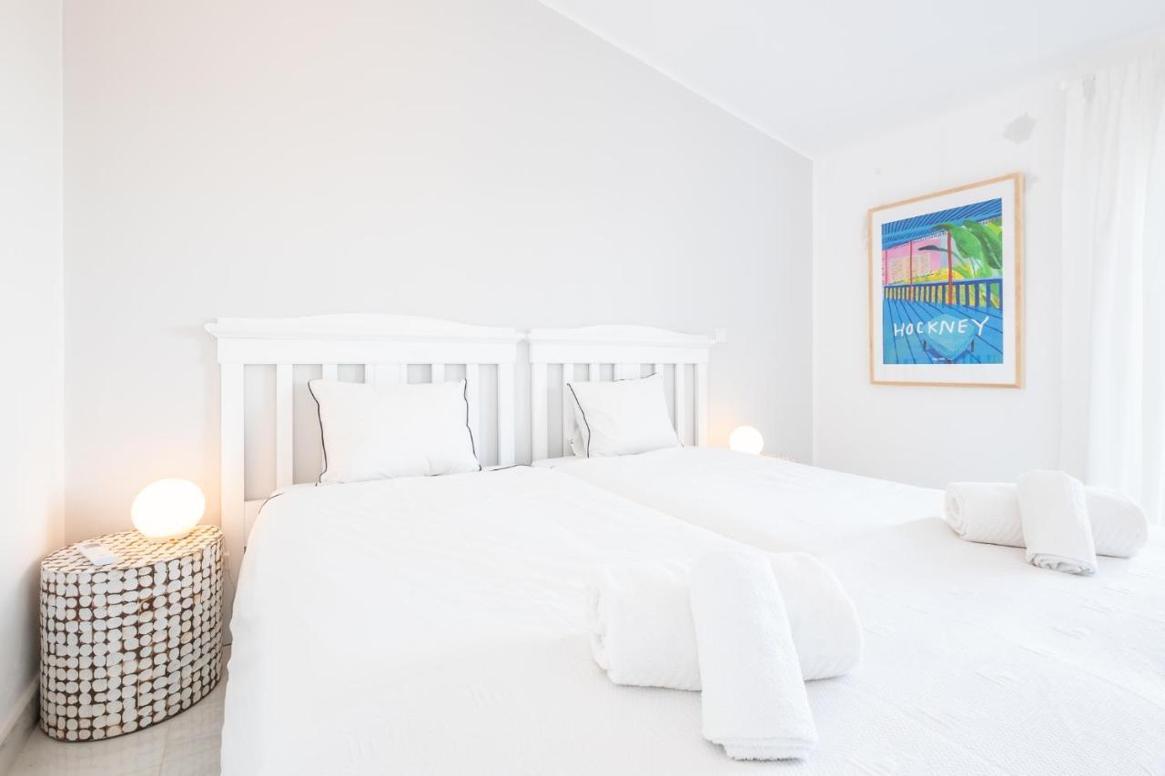 Beach Praia - Sleep 5 - Pool - Free Wi-Fi - Air Con 阿尔布费拉 外观 照片